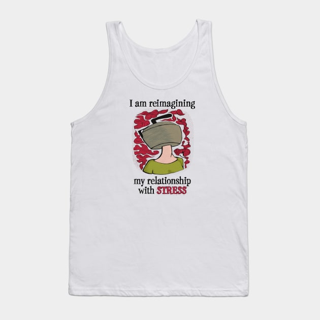 Relationship With Stress Tank Top by UltraQuirky